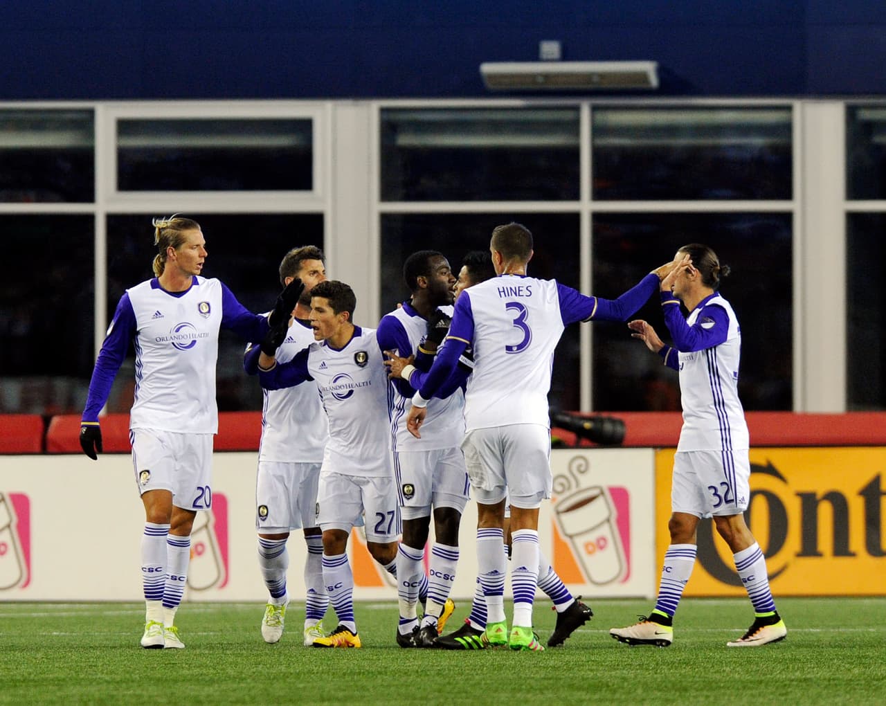 Orlando City SC rescata el empate a dos goles en el último minuto en su visita a NE Revolution