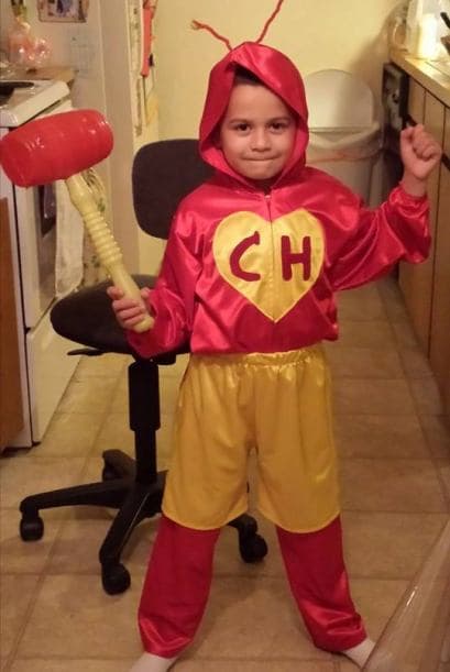 Con chipote chillón en mano este simpático Chapulín nos lo envió Jose Rizo.