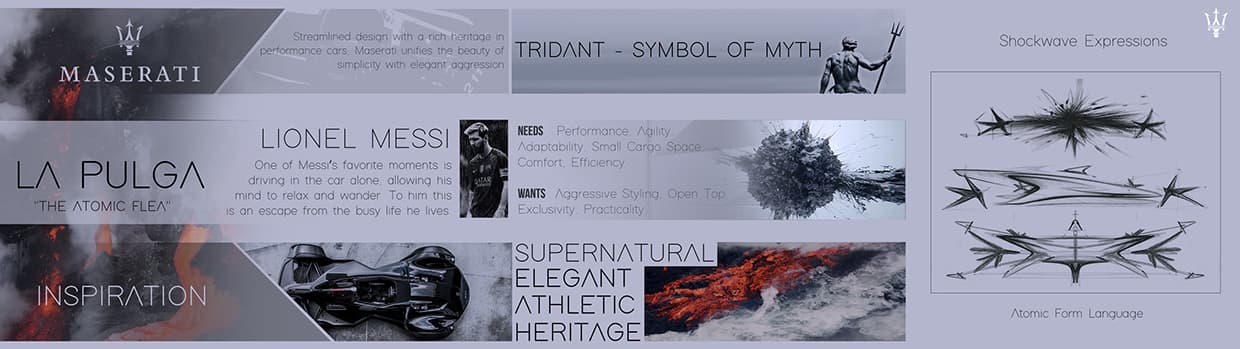 Maserati Hypercar concept inspirado en Lionel Messi