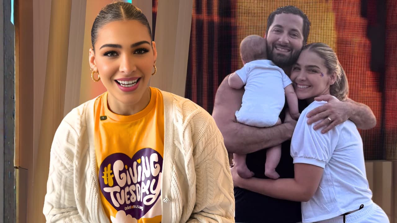 Migbelis Castellanos compartió su reacción al escuchar a su bebé decir "mamá"