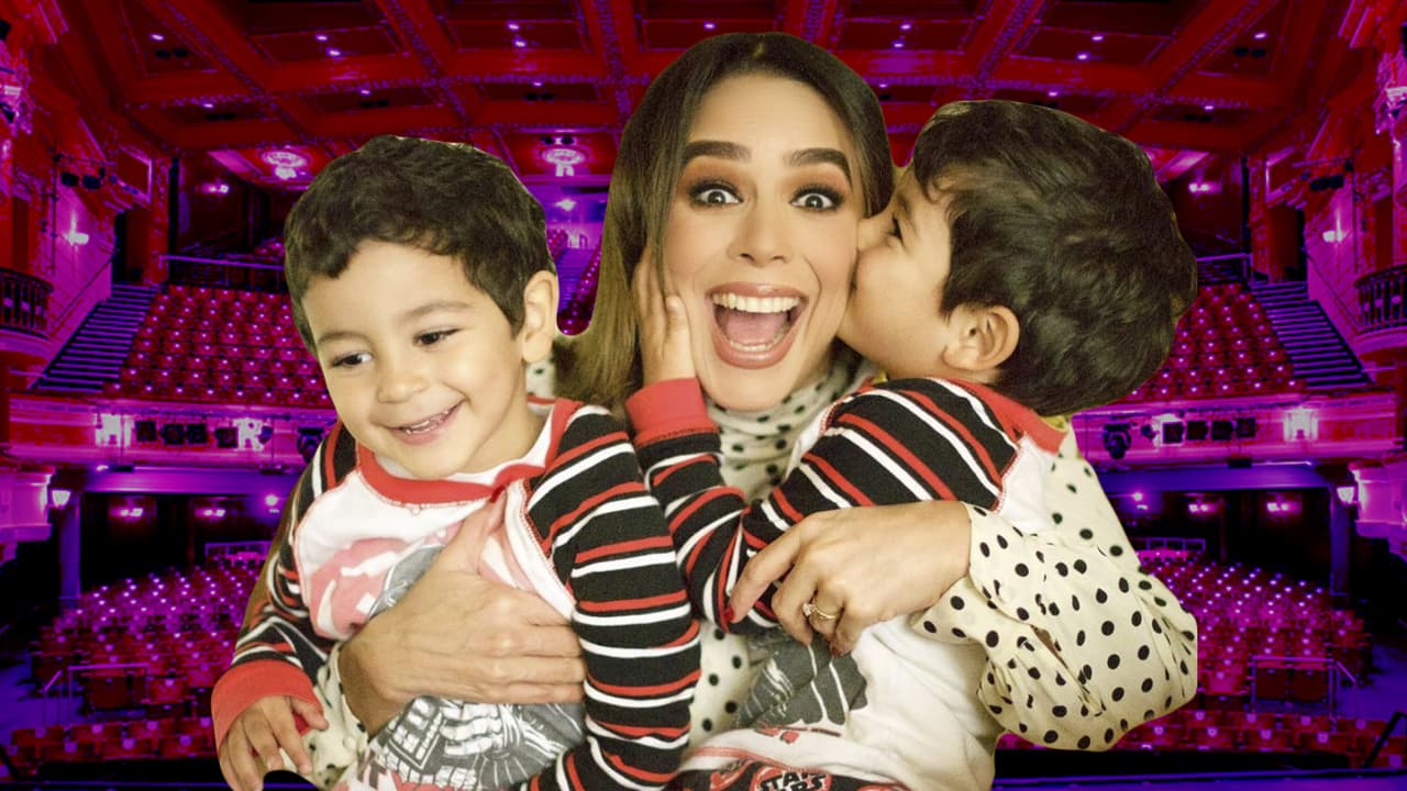 Biby Gaytán no quería ser mamá cuando sus mellizos llegaron, tenía 42 años cuando se embarazó