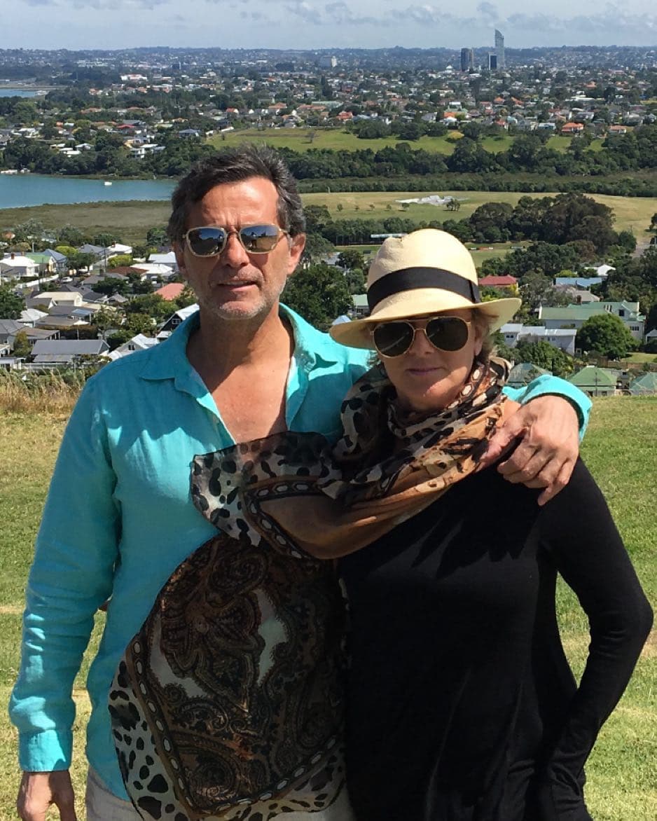 Sus primeros años de matrimonio fueron seguidos por los medios; como cuando Christian estaba embarazada de Sebastián, la pareja viajó a Asia, que fue documentado por la prensa.