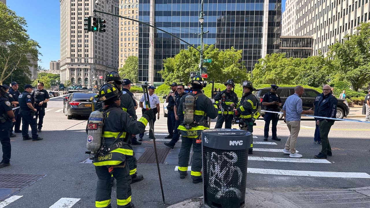 Así fue como un presunto veterano prendió fuego frente a un edificio federal en NY; ¿incendio está ligado con ICE?