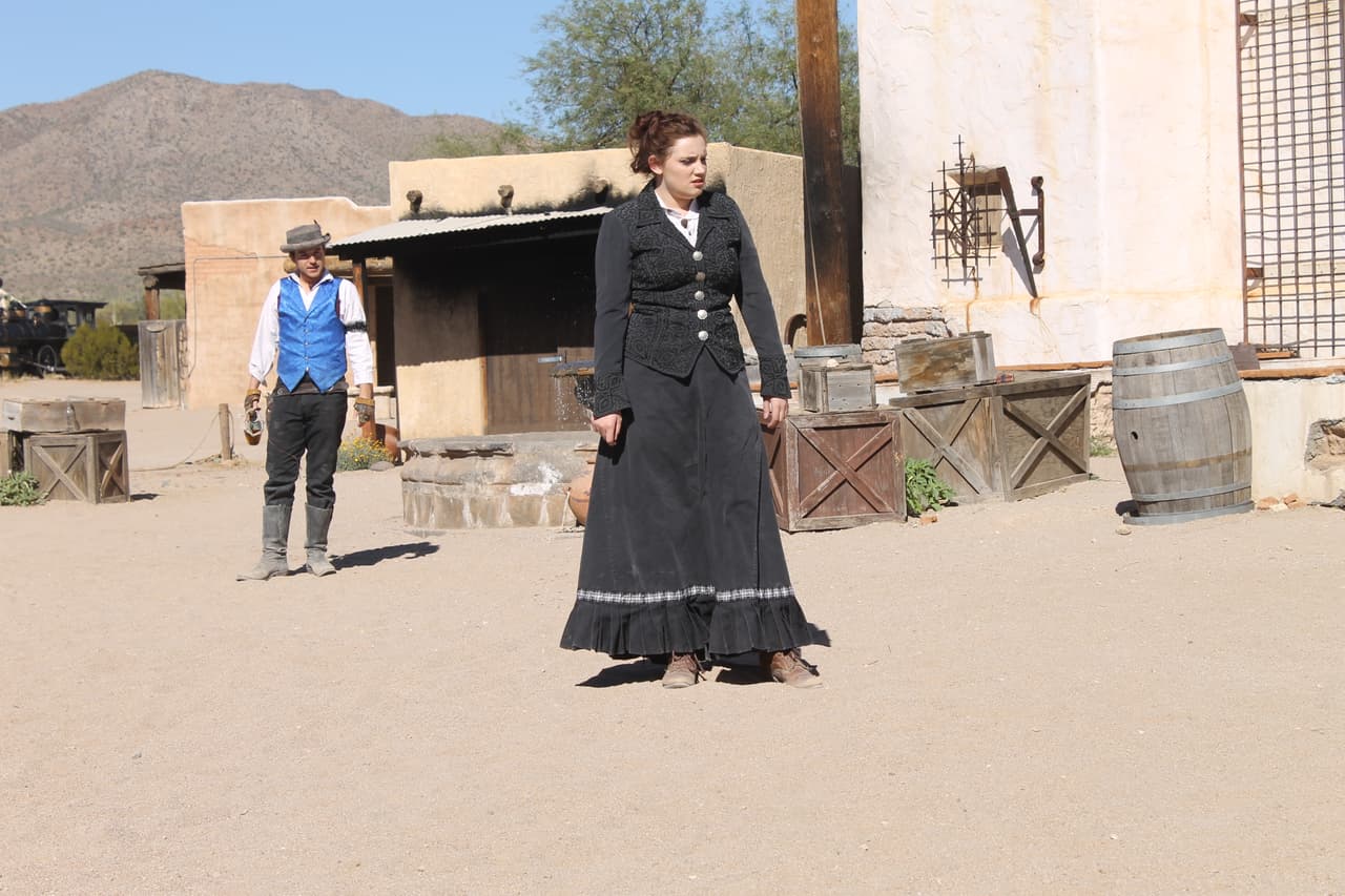 En la Misión recreada dentro de las instalaciones se realiza uno de los shows más llamativos del lugar.