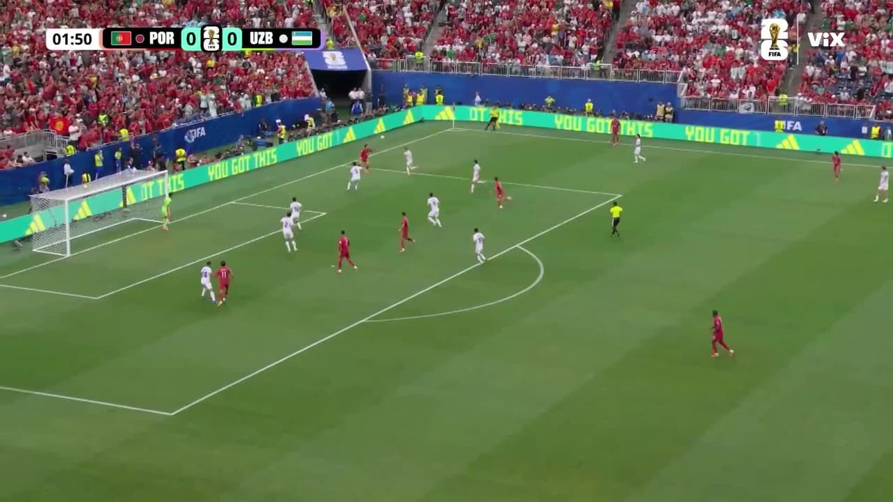 Bruno Fernandes lo intenta, pero Uzbekistán resiste