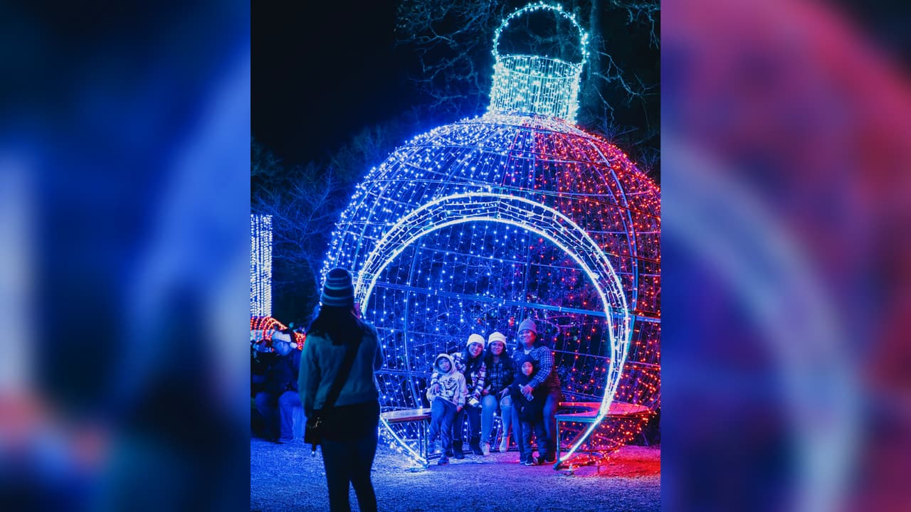 En cada rincón de Santa's Wonderland se pueden tomar fotografías como de postal.