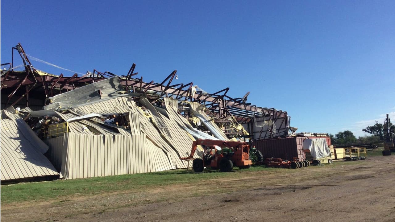 El Servicio Nacional de Meteorología confirma que dos tornados tocaron tierra en Lamar y Athens, Texas
