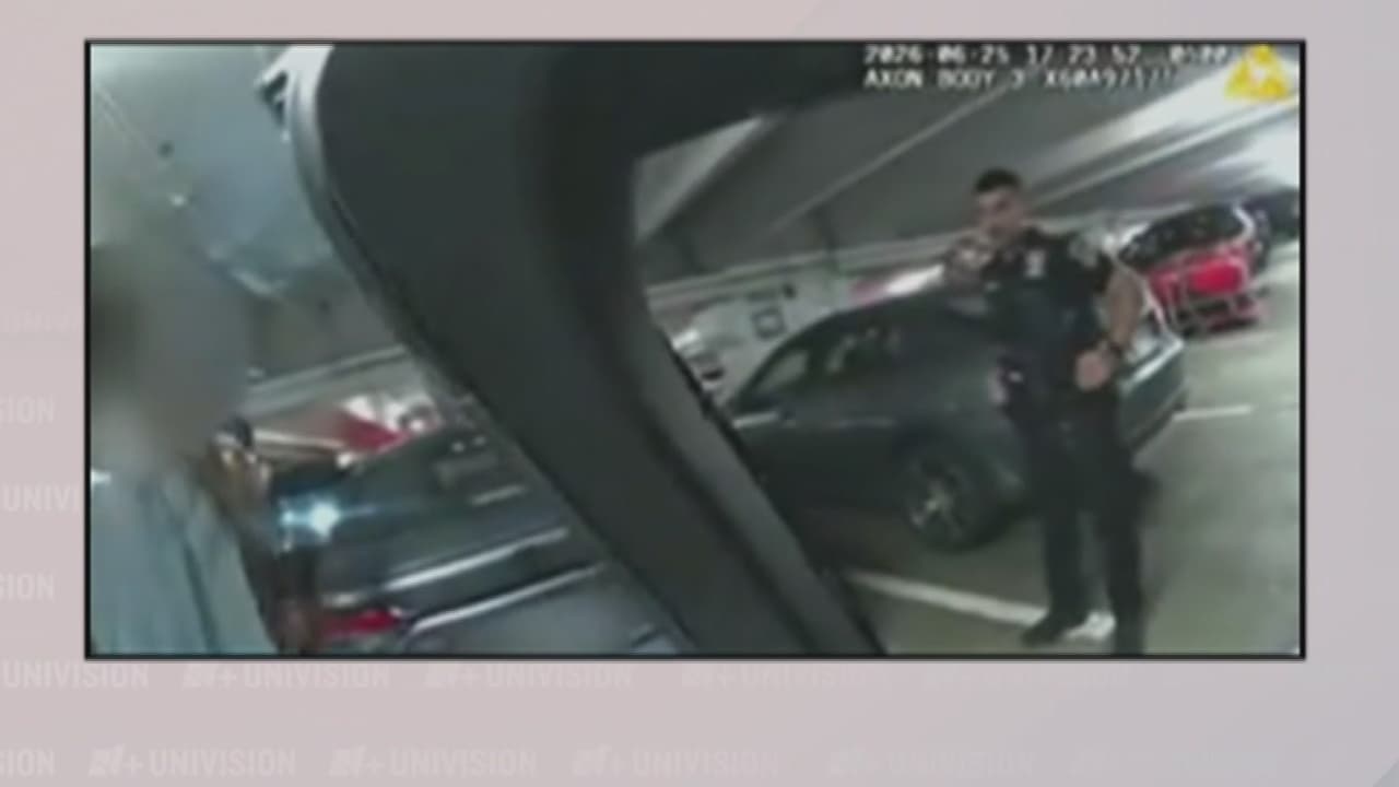 Momentos de angustia: Policía rescata a un bebé de 3 meses atrapado en un auto en White Plains