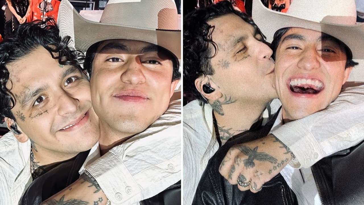 Cantante al que Nodal besó responde a quien dice que había “tensión sexual” entre ellos: “Disfruté”