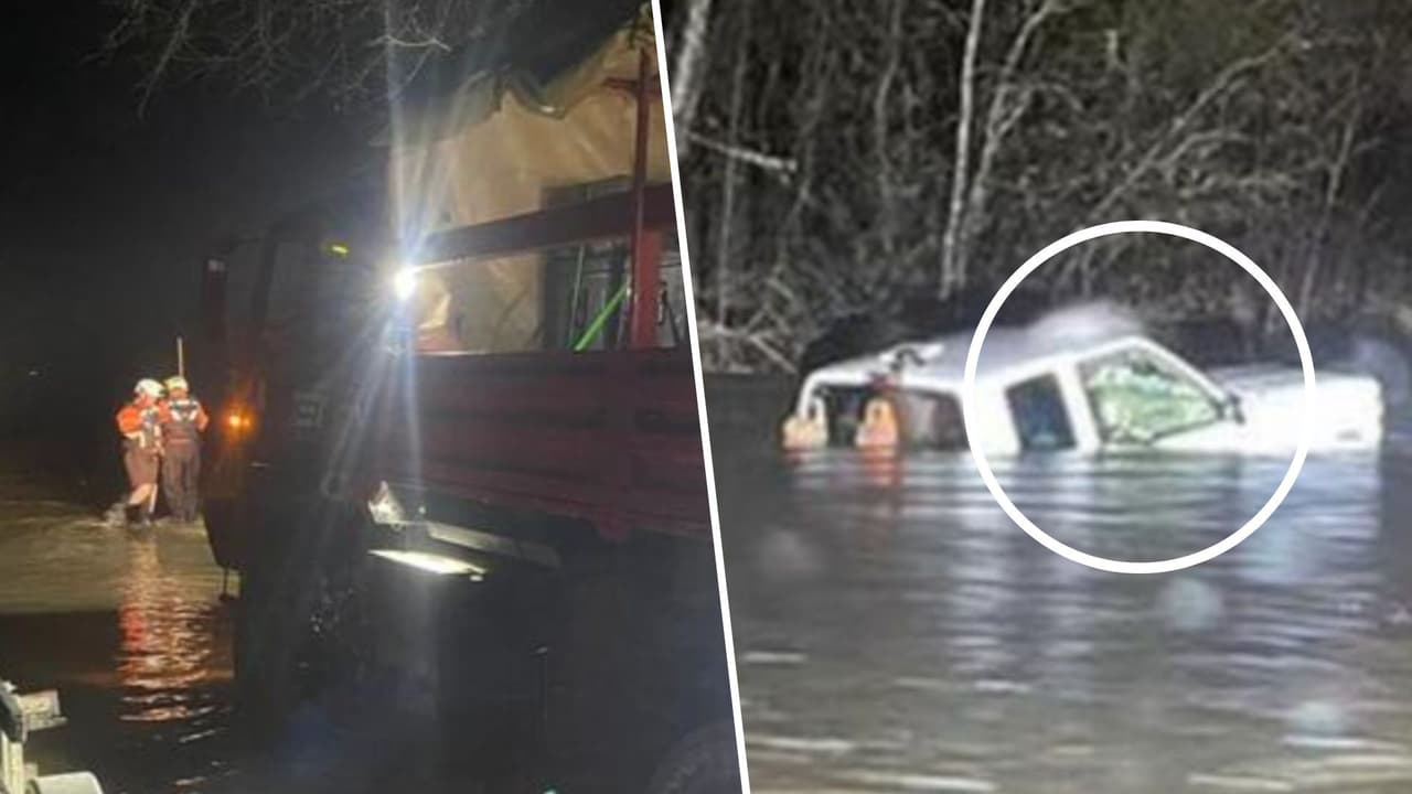 Muere anciano tras intentar recuperar varios objetos al interior de su auto que estaba inundado