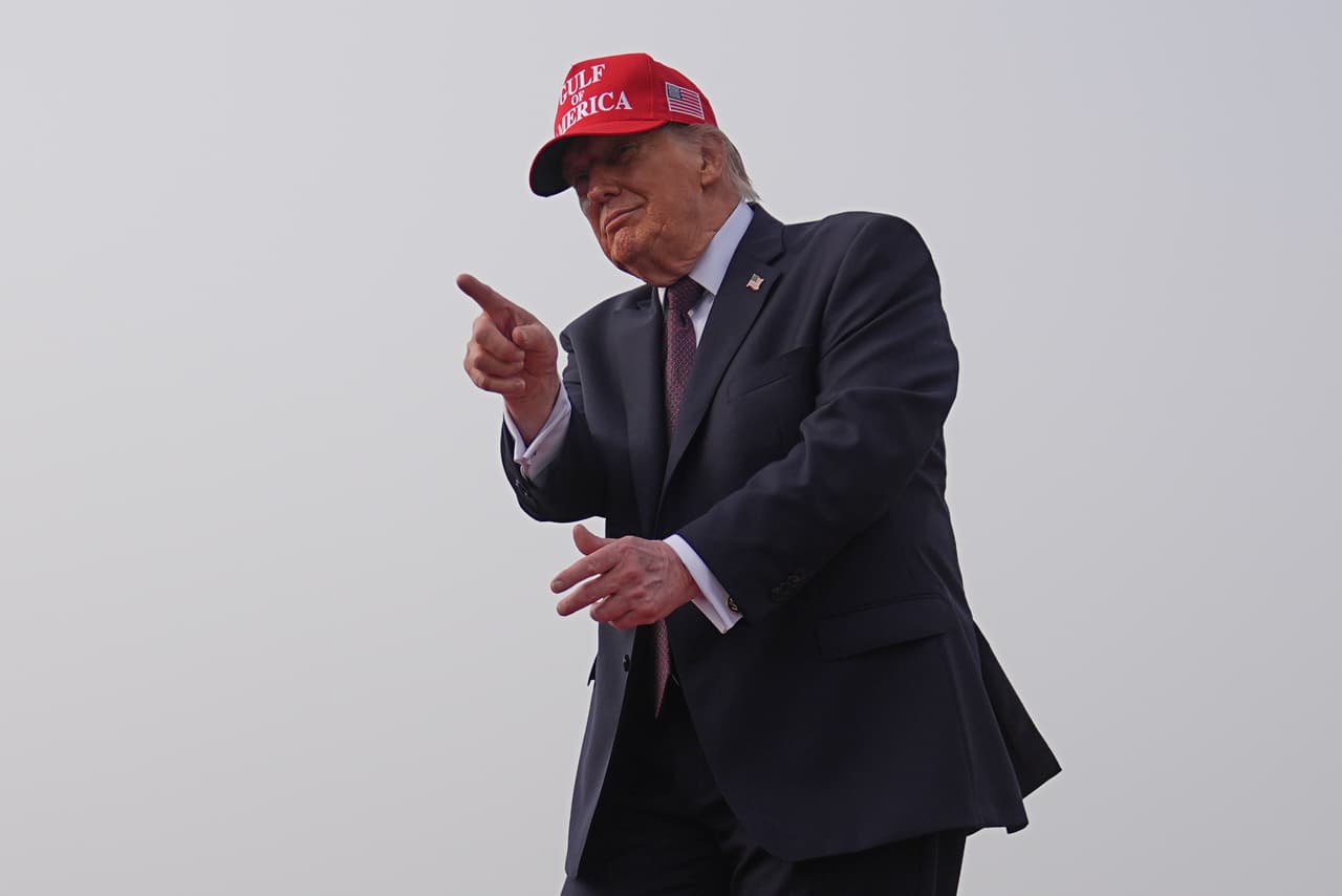 Trump afirma que "aunque México no está encantado, aceptaron sin problema" el nombre del "Golfo de América"