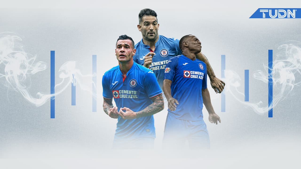 Los números de los delanteros de Cruz Azul