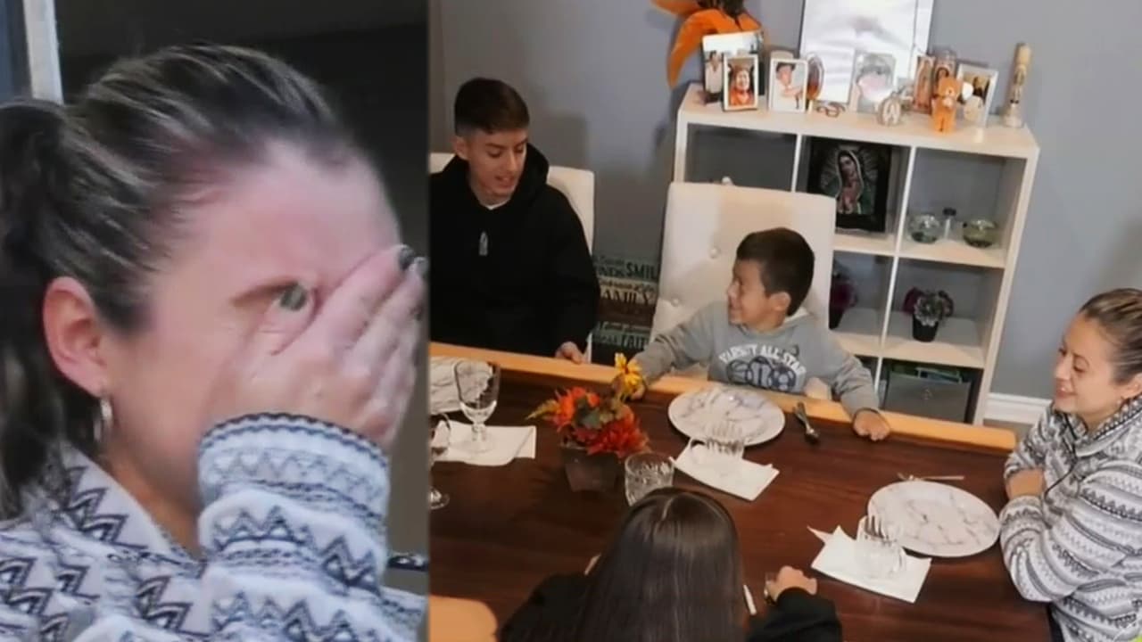 Y
<a href="https://www.univision.com/shows/despierta-america/esta-mama-hispana-lloro-de-felicidad-con-la-sorpresa-de-thanksgiving-que-llego-gracias-a-los-angeles-que-se-unieron-a-mac-video">Juana Velázquez</a> nos llenó de emociones, al recibir un poquito más de lo que pidió para poder celebrar una fecha muy especial con su familia.