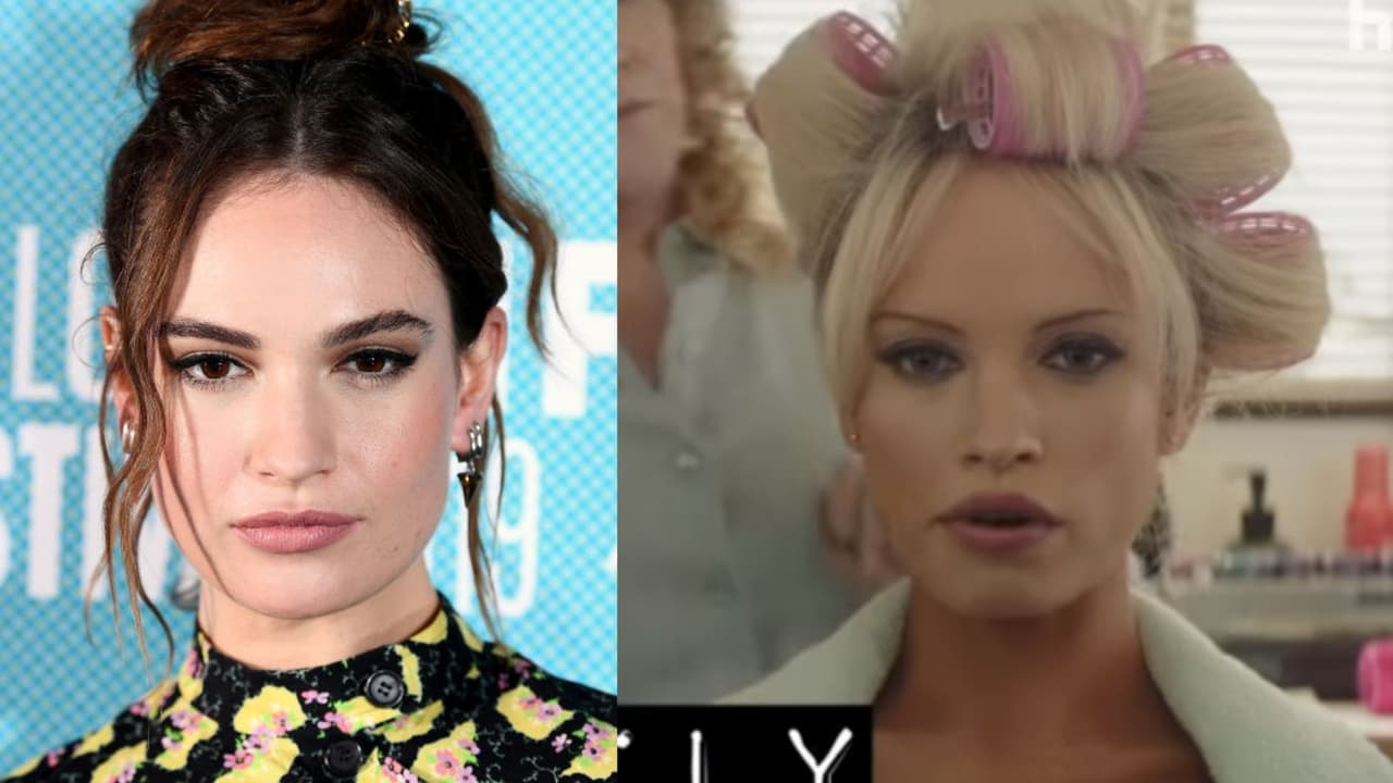 Lily James en 'Pam & Tommy'