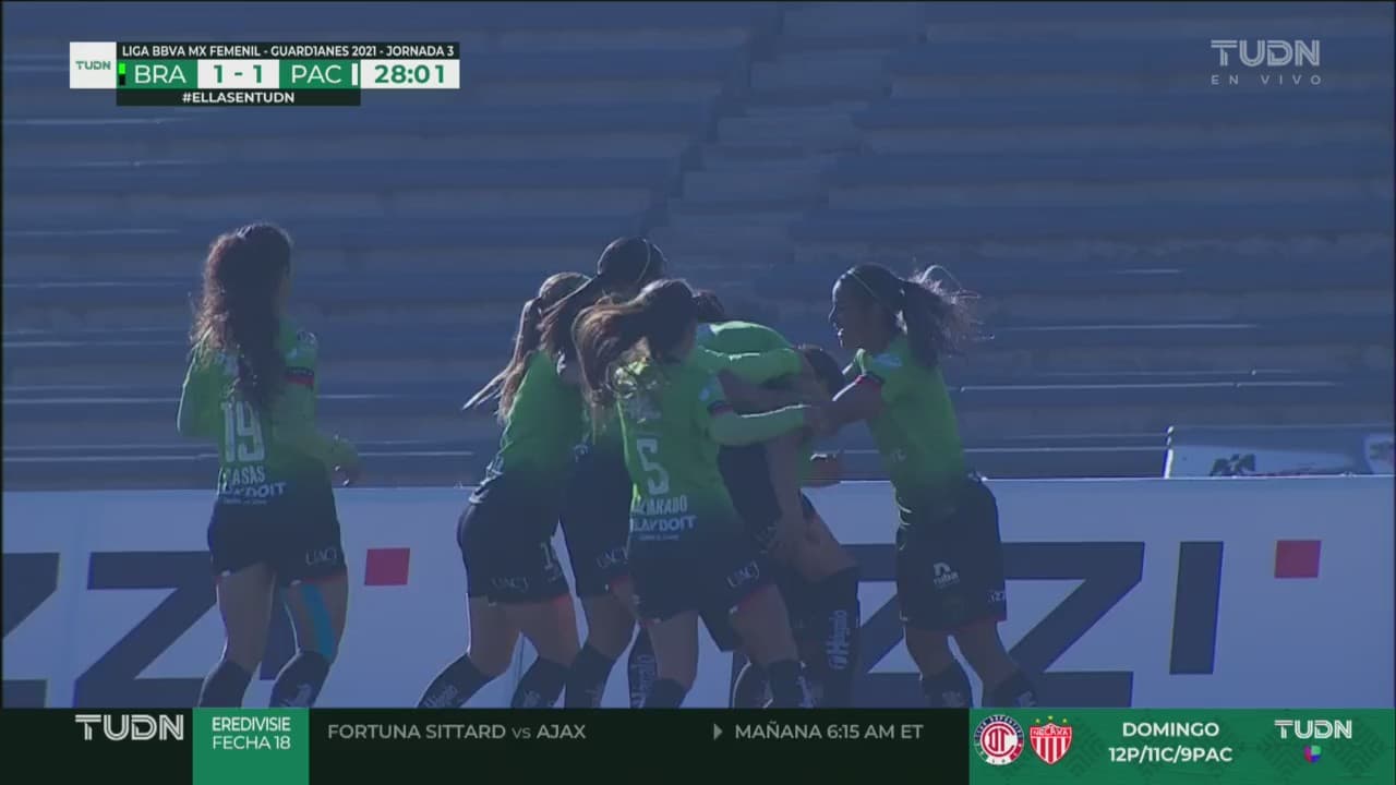 ¿Golazo o error? Gabriela Álvarez marca el 1-1 sobre Pachuca