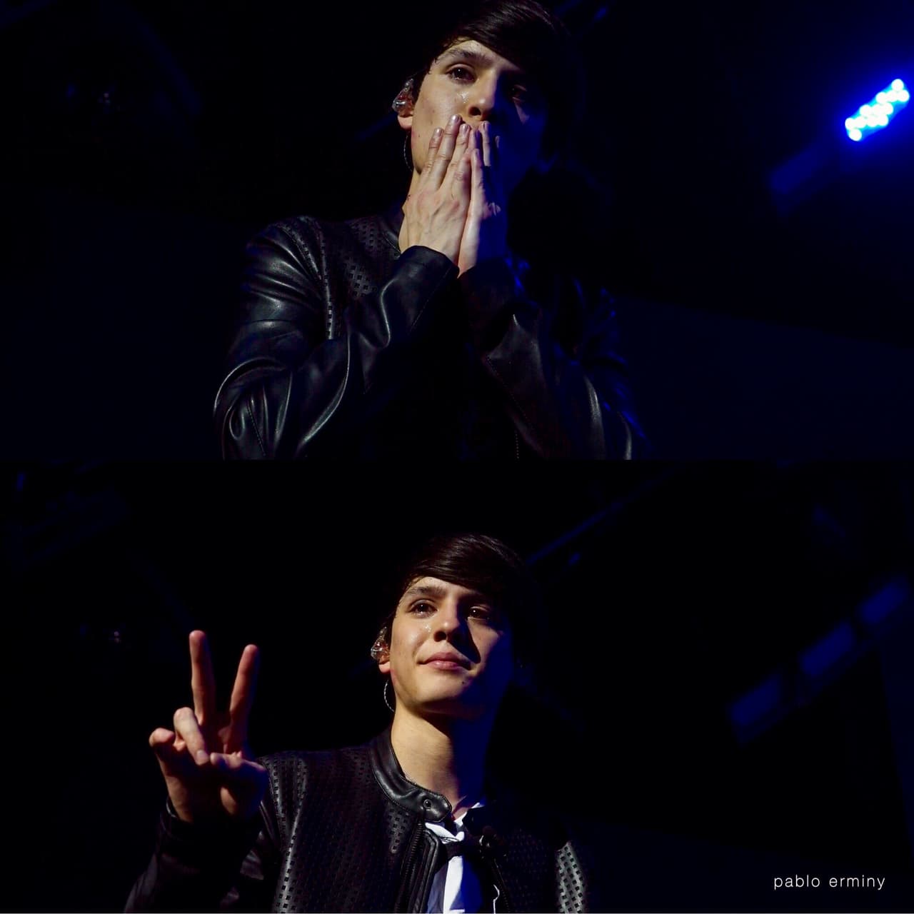 Christopher no podía contener tanta emoción.