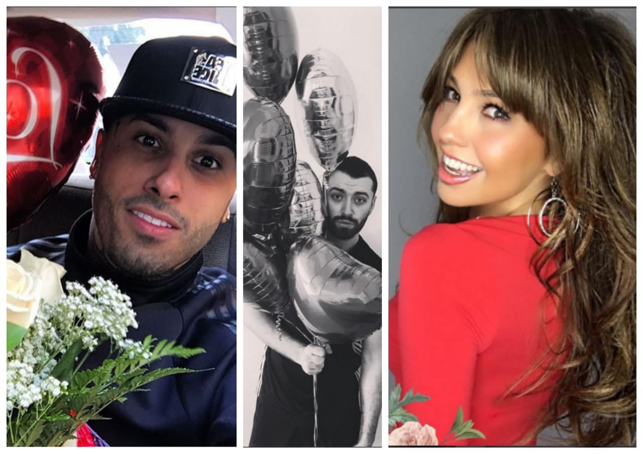 Estos famosos dejaron salir su lado más romántico y así lo presumieron en las redes sociales.