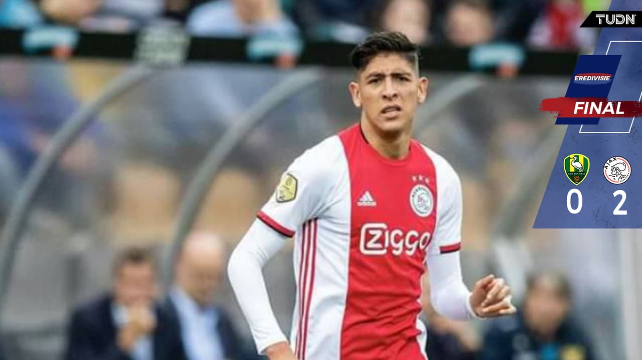 ¡Nadie los para! Ajax gana a ADO Den Haag con Edson Álvarez
