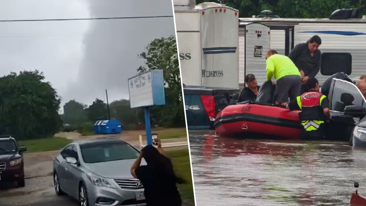Confirman que 10 tornados tocaron tierra en los condados Navarro, Hill y McLennan