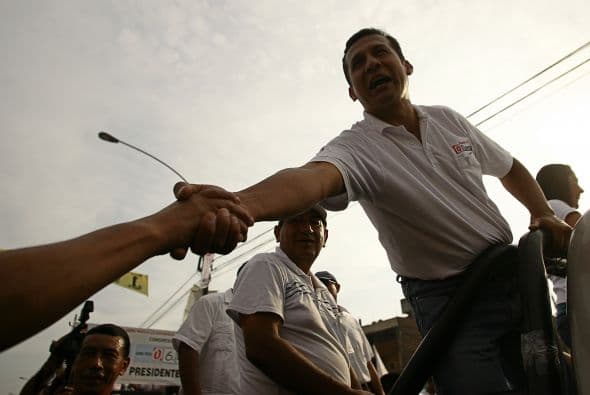 Humala perdió en segunda vuelta las elecciones presidenciales de 2006 frente al mandatario Alan García.
