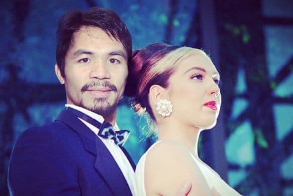 Thalía le declaró su amor a Manny Pacquiao en las redes sociales y lo llamó "el campeón", tras haber perdido la pelea con Floyd Mayweather.