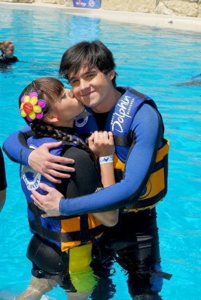 Pronto iniciaron un tierno romance en la vida real.