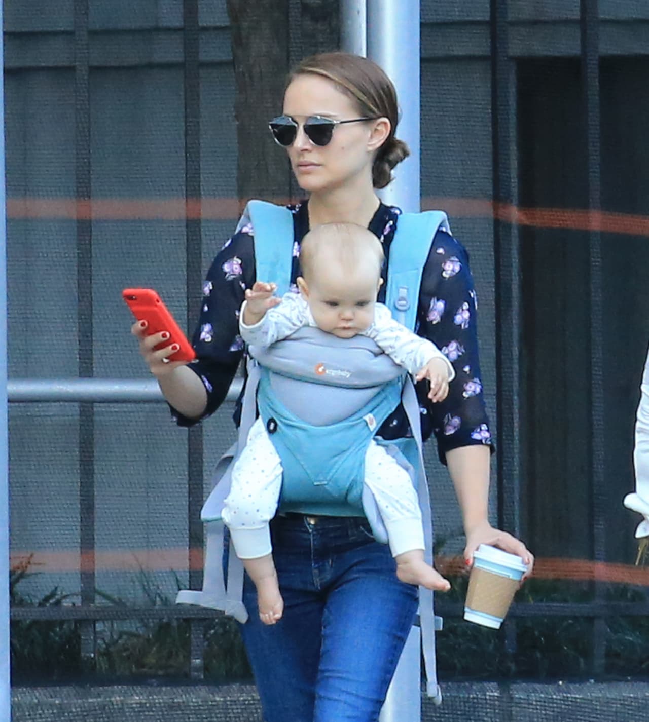 La hija de la actriz lleva por nombre Amalia y es fruto de su matrimonio con el coreógrafo francés Benjamin Millpied.