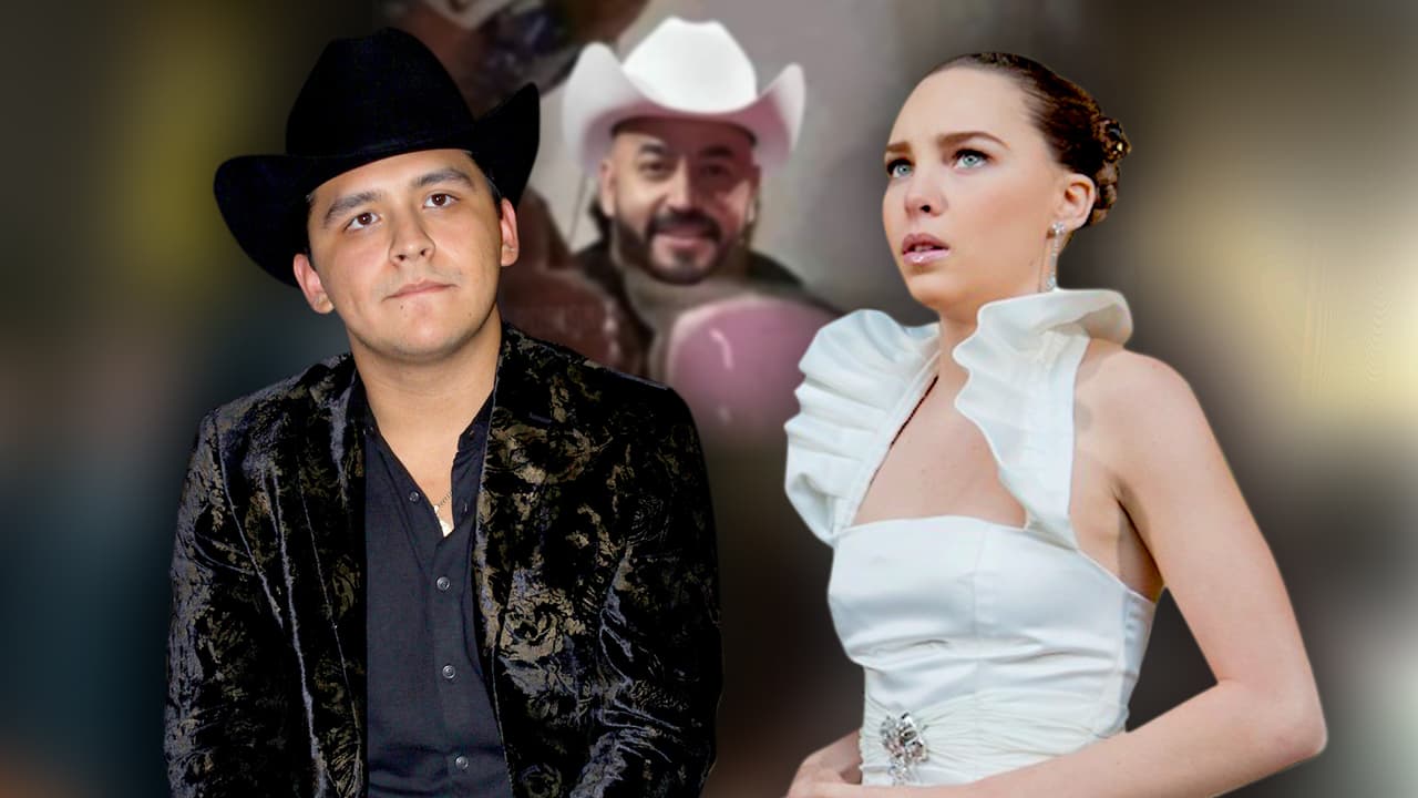 Christian Nodal cubriendo el tatuaje como Lupillo y otros memes que dejó la supuesta ruptura con Belinda