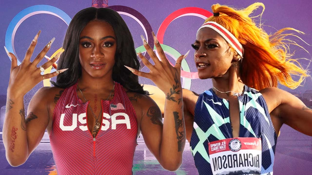 La mujer más rápida del mundo oculta un triste pasado: Sha'Carri Richardson corre con largas uñas de acrílico