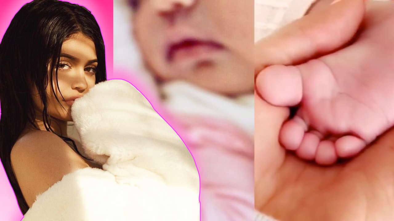 “Los hermosos deditos de mamá“: Kylie Jenner comparte el primer video de su bebé