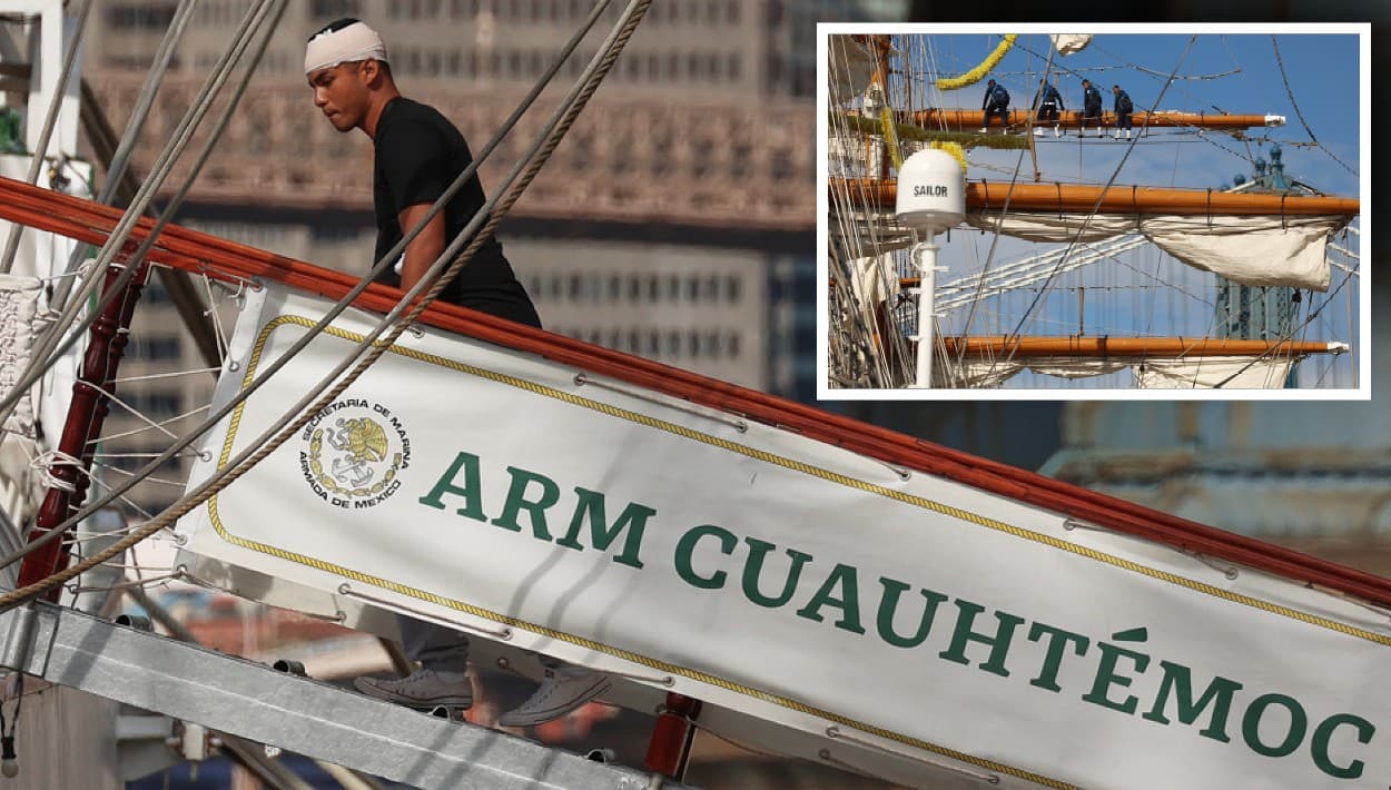 Quiénes murieron en el choque del buque escuela de la armada mexicana contra el puente de Brooklyn