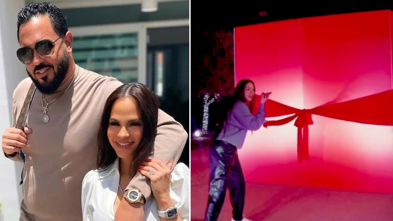 Ni la cárcel impidió que Raphy Pina le diera un lujoso regalo a Natti Natasha en su cumpleaños