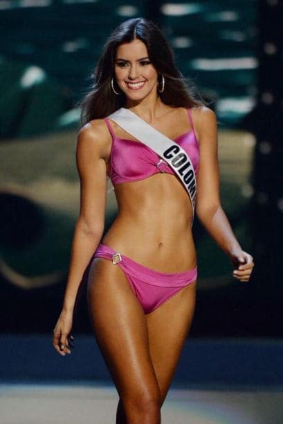 Su pasarela en traje de baño dejó a más de uno con la boca bien abierta.