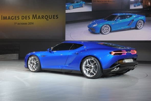 El Asterion es el primer modelo híbrido de la marca y utiliza el V10 proveniente del nuevo Huracán junto a tres motores eléctricos.