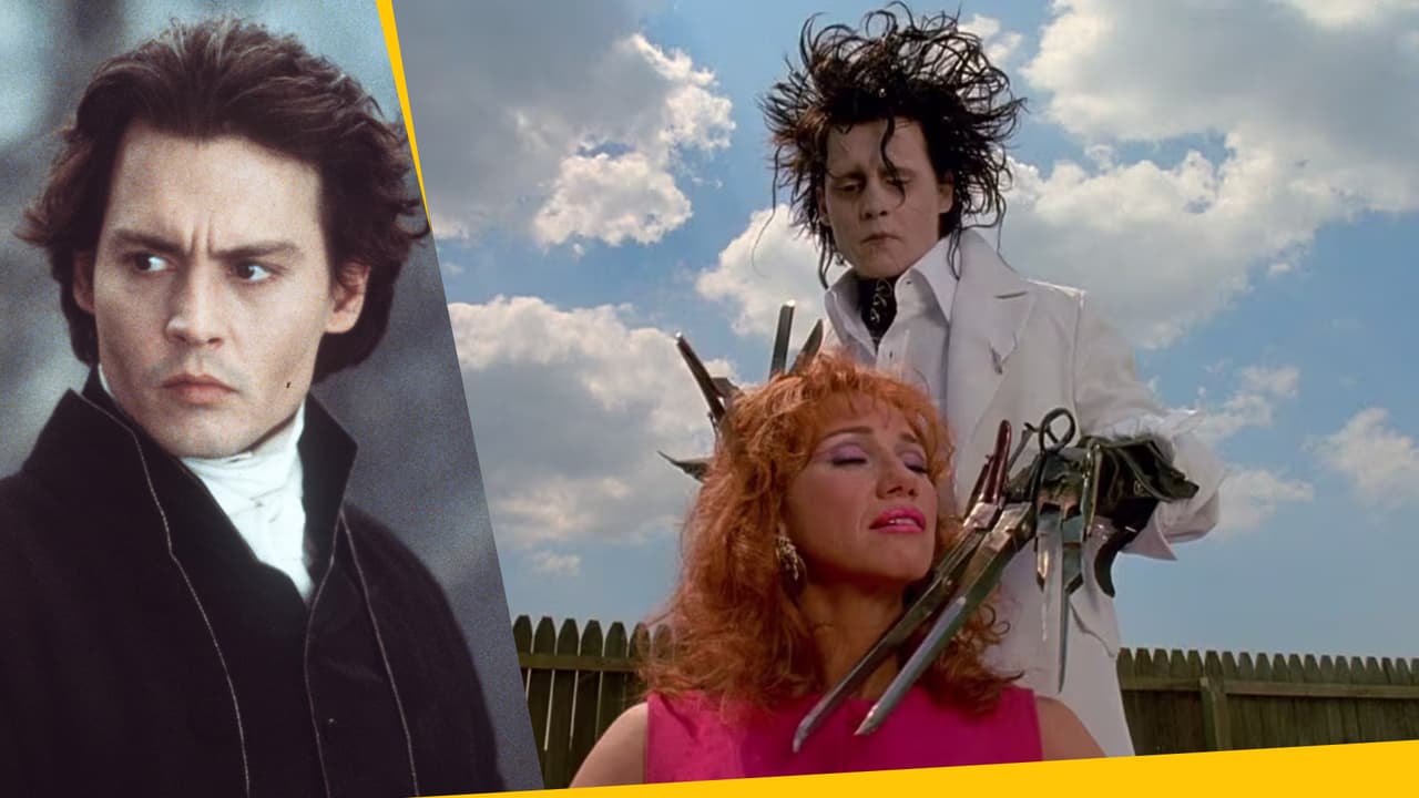 Johnny Depp estuvo a punto de no ser 'El joven manos de tijera': no lo consideraban tan famoso