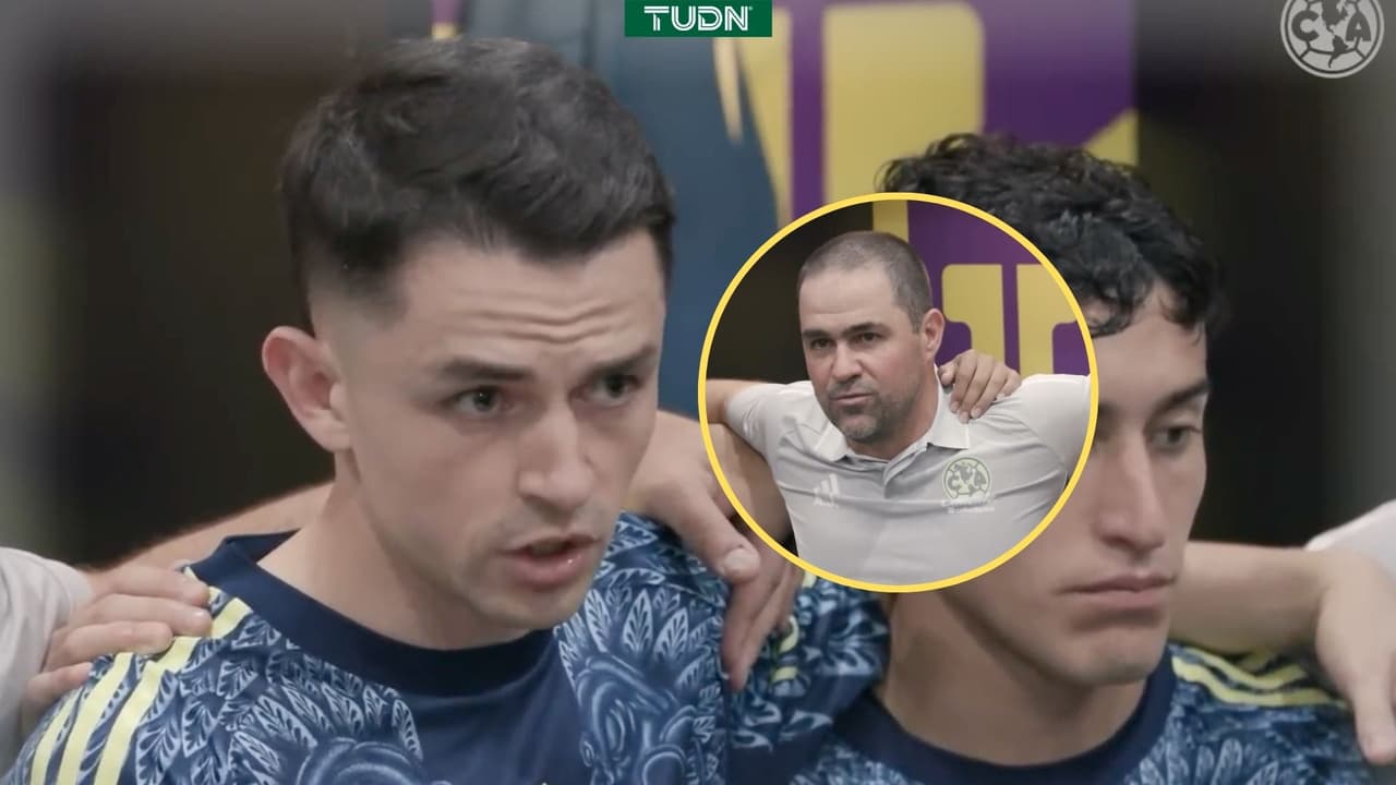 ¡Todo un capitán! Fidalgo y su discurso que motivó a América vs. Tigres