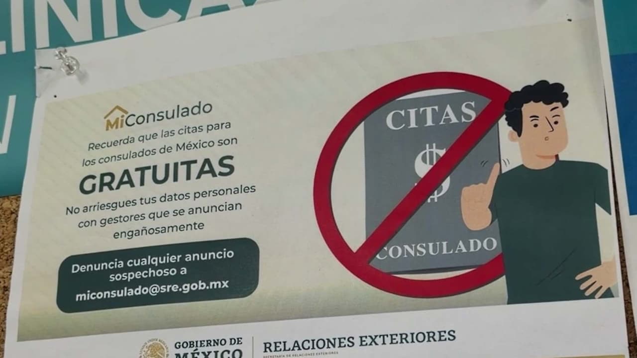 Mexicanos denuncian venta ilegal de citas en el Consulado de México en San José