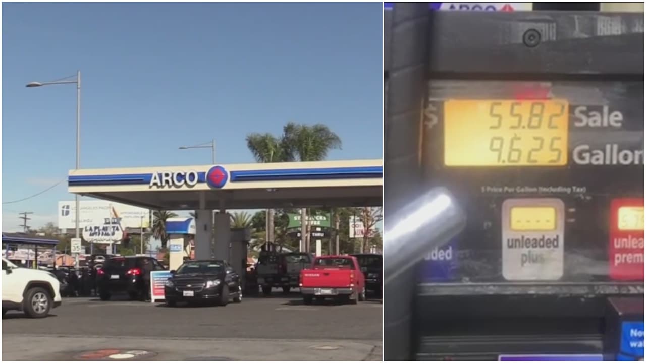 Terminaron de cargar gasolina en South Gate, pero la máquina seguía cobrándoles: la denuncia de una pareja