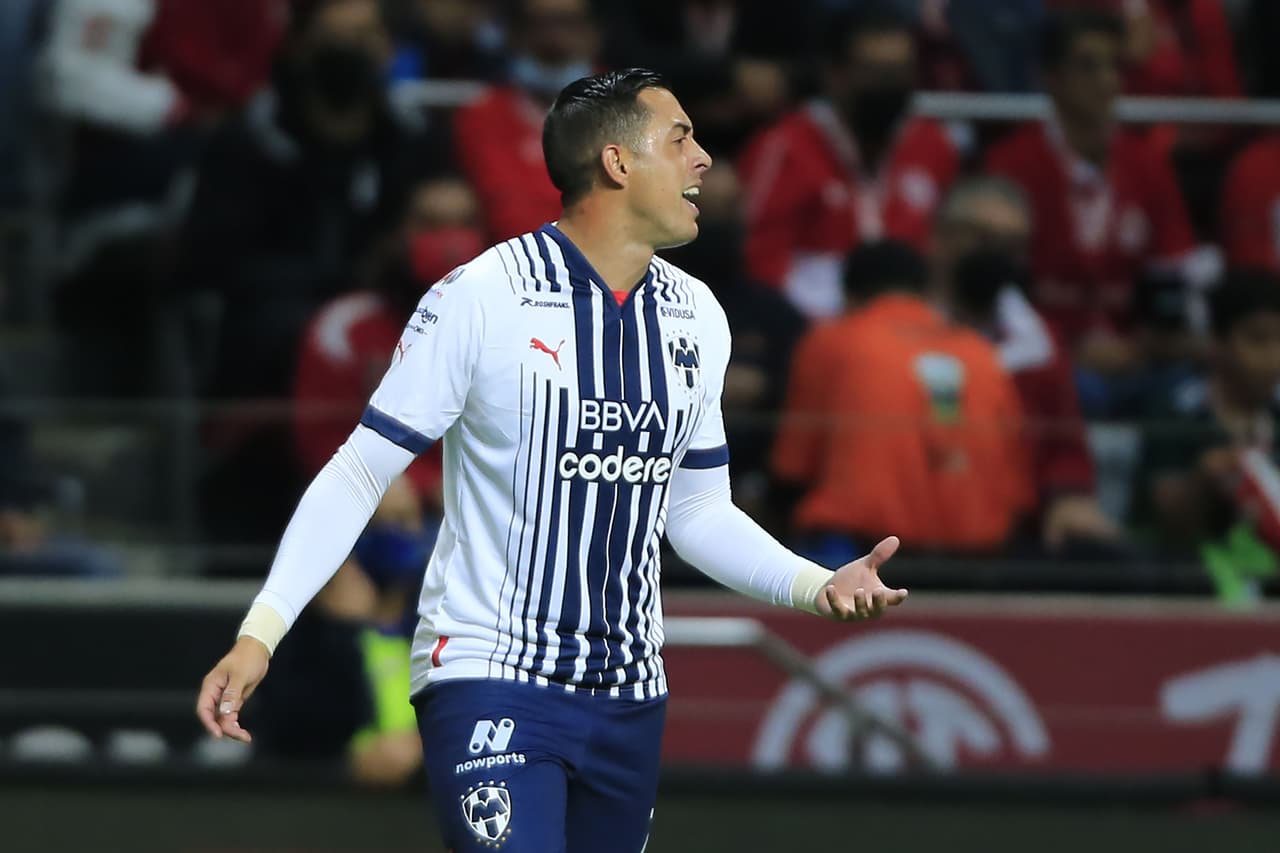 during the game Toluca vs Monterrey, corresponding Round 09 the Torneo Apertura 2022 of the Liga BBVA MX at Nemesio Diez Stadium, on August 17, 2022. 
<br>
<br> durante el partido Toluca vs Monterrey, correspondiente a la Jornada 09 del Torneo Apertura 2022 de la Liga BBVA MX en el Estadio Nemesio Diez, el 17 de Agosto de 2022.