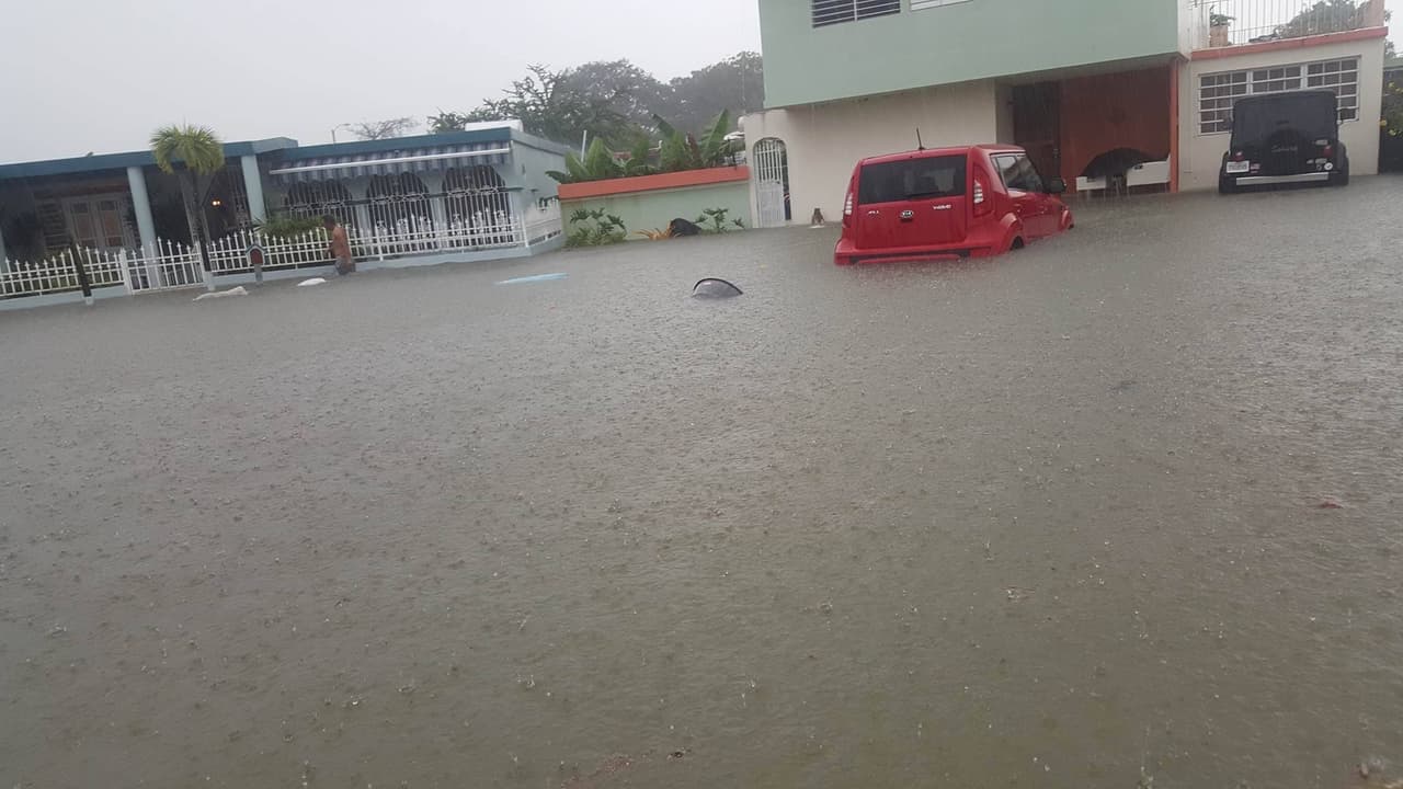 Intensas lluvias provocaron inundaciones en San Juan y otras áreas