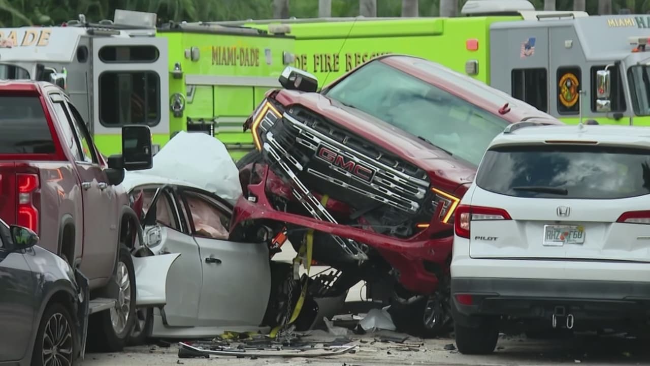Identifican como Carlos Blanco a la víctima mortal del accidente en transitada intersección de Doral