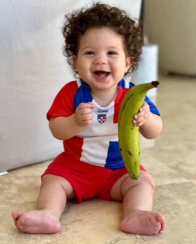 Desde que el pequeño llegó al mundo sus padres están más felices que nunca disfrutando cada minuto de su crecimiento. Gennaro ya tiene 8 meses.