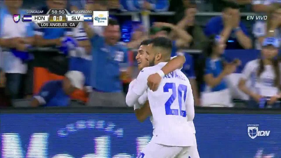 ¡GOOOL! Jorge Álvarez anota para Honduras