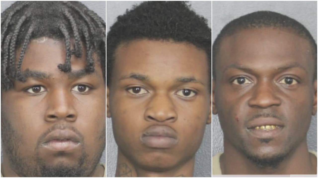 Tras las rejas, tres sujetos señalados de robar y secuestrar a una personas y desatar una persecución