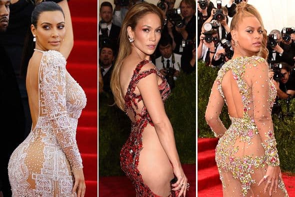 En la gala del MET las tres sensuales famosas dejaron a muchos boquiabiertos con sus curvas al descubierto. ¿Quién las lució mejor?