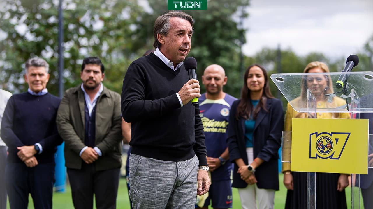 Emilio Azcárraga visita al América tras la eliminación en la Concacaf Champions Cup