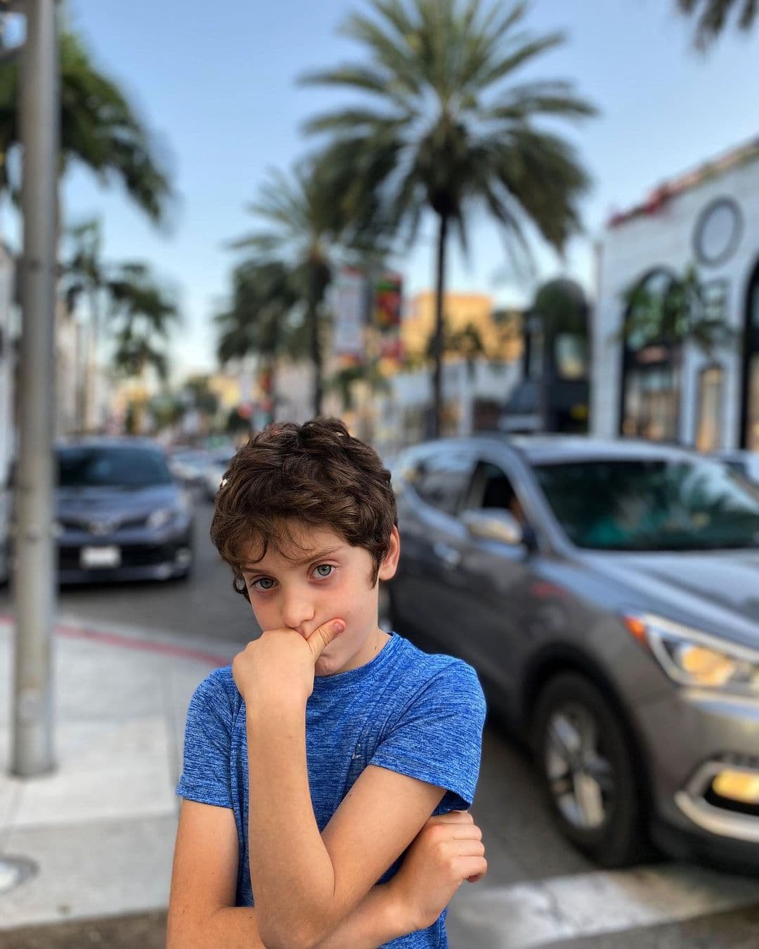 El hijo que Ana Bárbara tuvo con el cantautor Reyli Barba tiene su propio perfil de Instagram en donde cuenta con más de 35 mil seguidores.