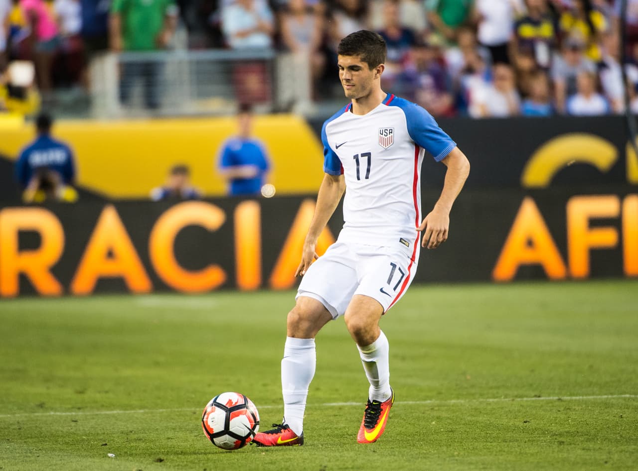 Ya con algo más de camino recorrido, Pulisic integró la selección de los Estados Unidos en la Copa América Centenario.
