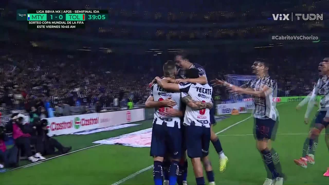Horario y dónde ver el Monterrey vs. Toluca de Semifinales del Apertura 2025