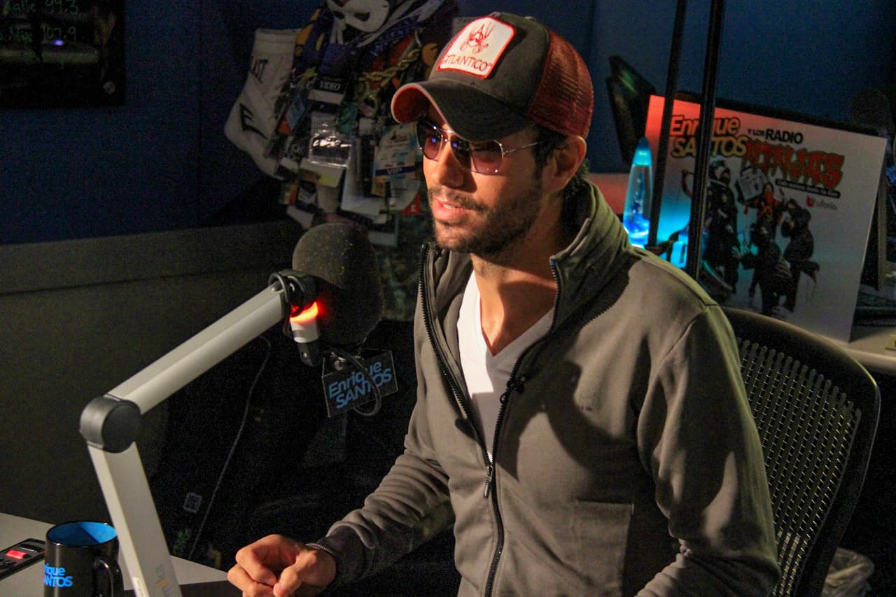 Enrique Iglesias en el Show de Enrique Santos